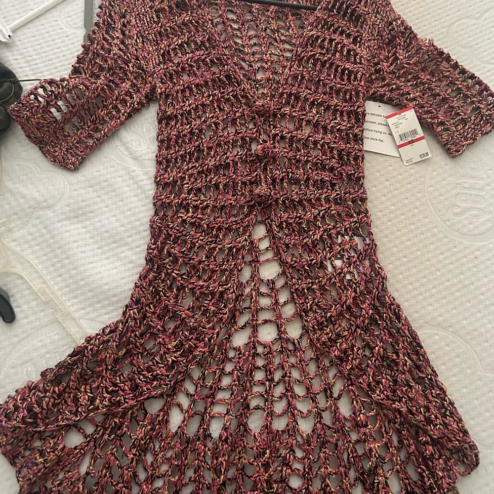 RACHEL Rachel Roy Vibrant Knit Topper